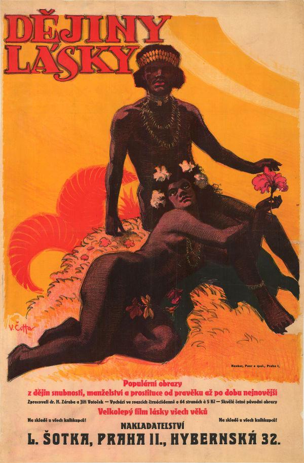 Reklamní plakát nakladatelství Ladislav Šotek (1925)