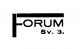 Značka edice Forum (Národní knihtiskárna v Moravském Krumlově)